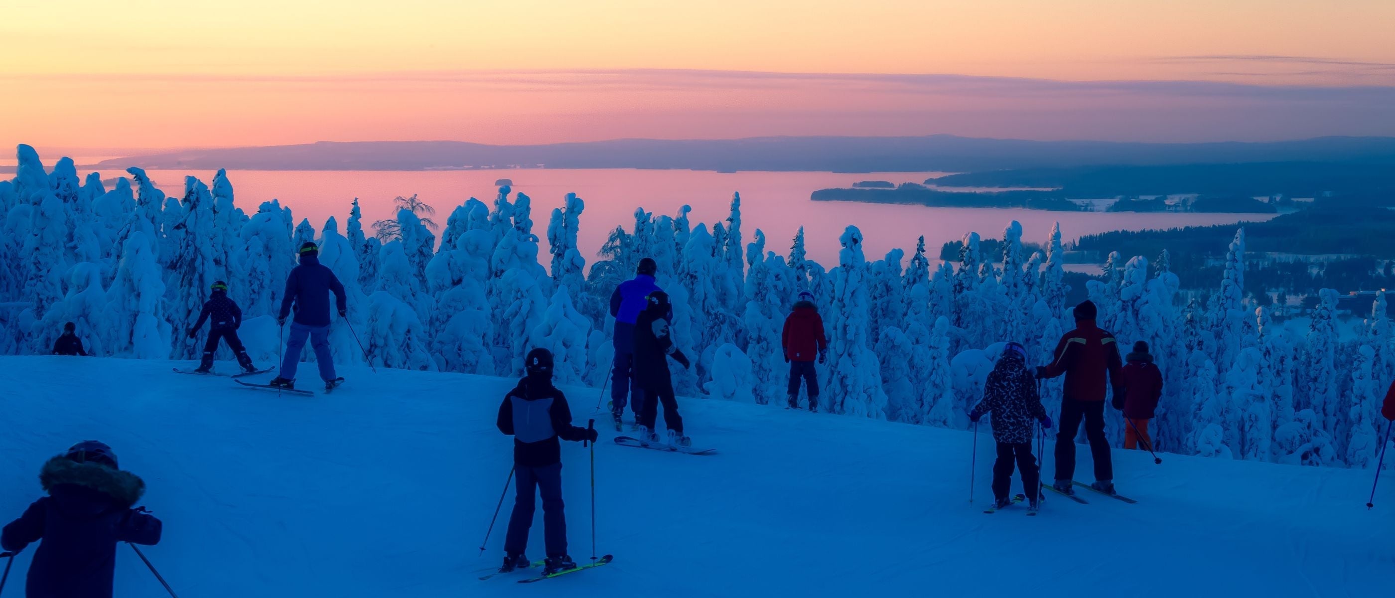 Skiing In Finland