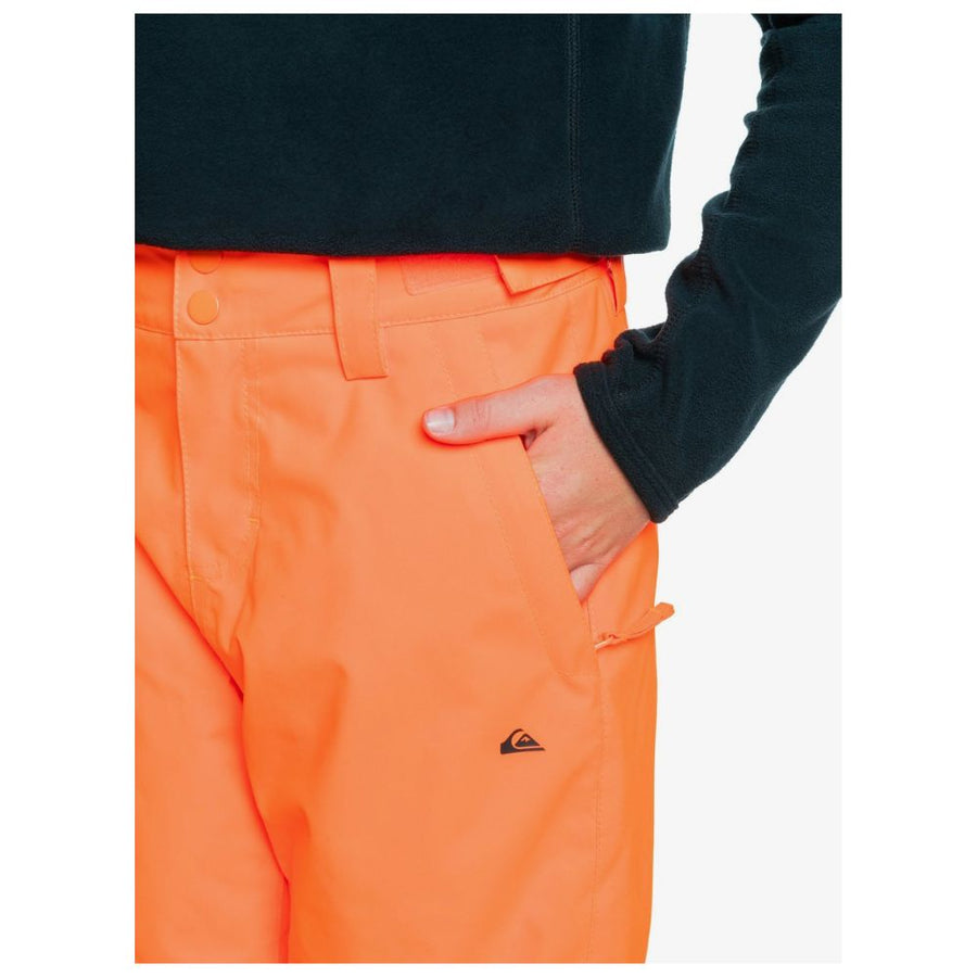 boys orange ski pants