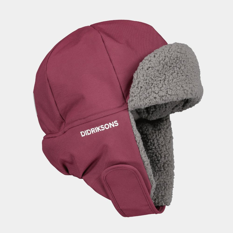 Didriksons Biggles Winter Hat - Rusty Wine