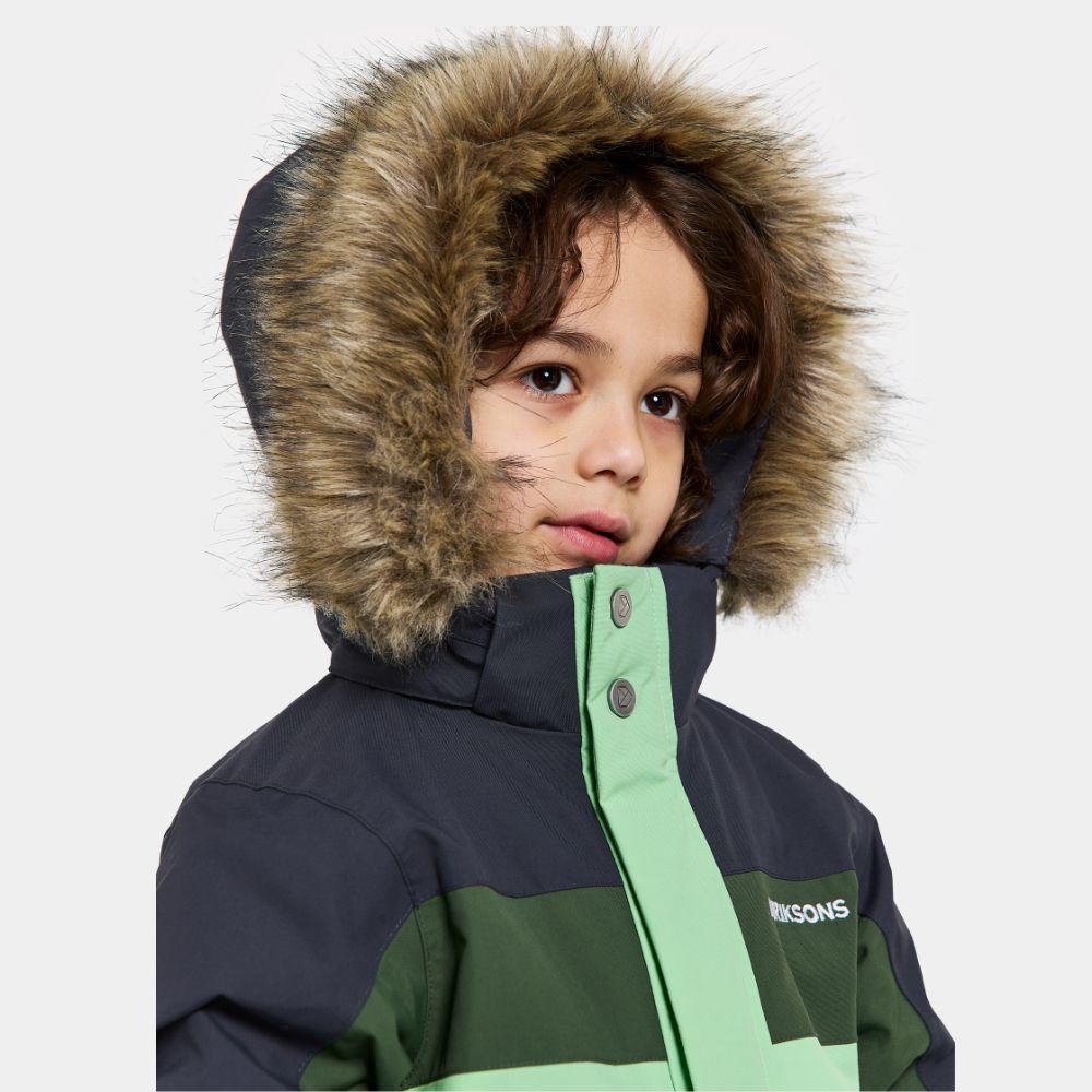 Didriksons Bjarven Kids Snowsuit Pale Mint