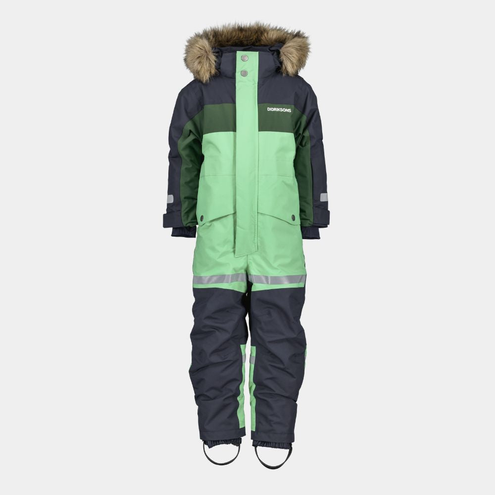 Didriksons Bjarven III Snowsuit - Pale Mint 1000 x 1000