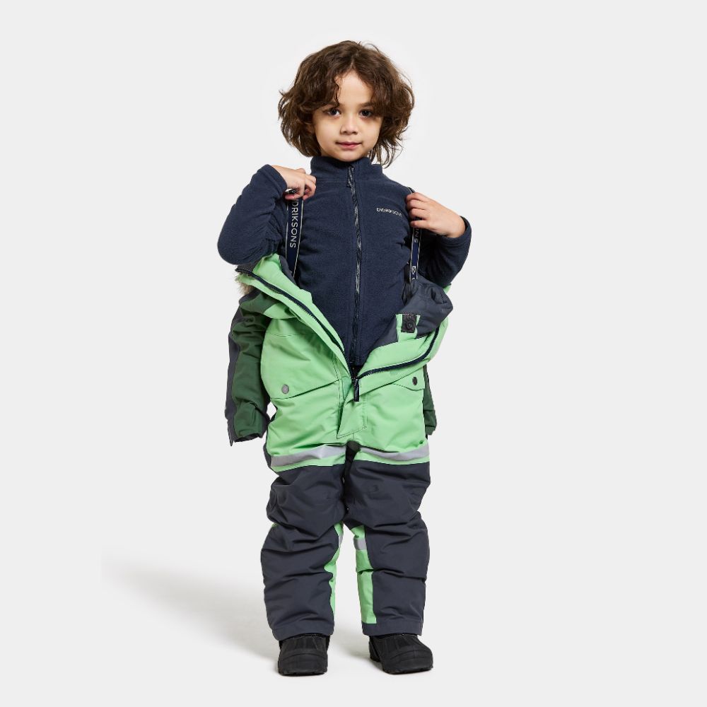 Didriksons Bjarven Kids Snowsuit Pale Mint