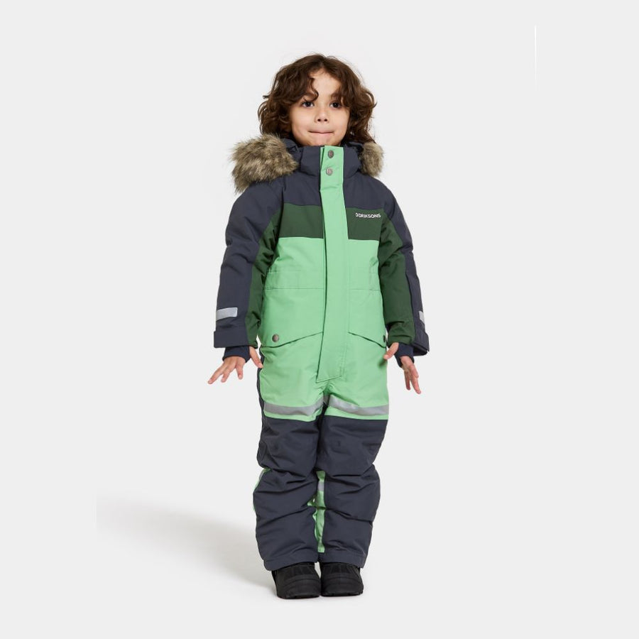 Didriksons Bjarven Kids Snowsuit Pale Mint