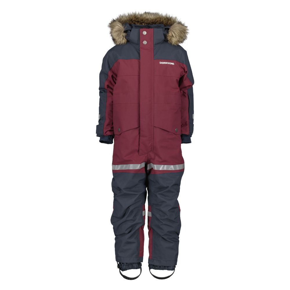 Didriksons Bjarven III Snowsuit - Rusty Wine 1000 x 1000