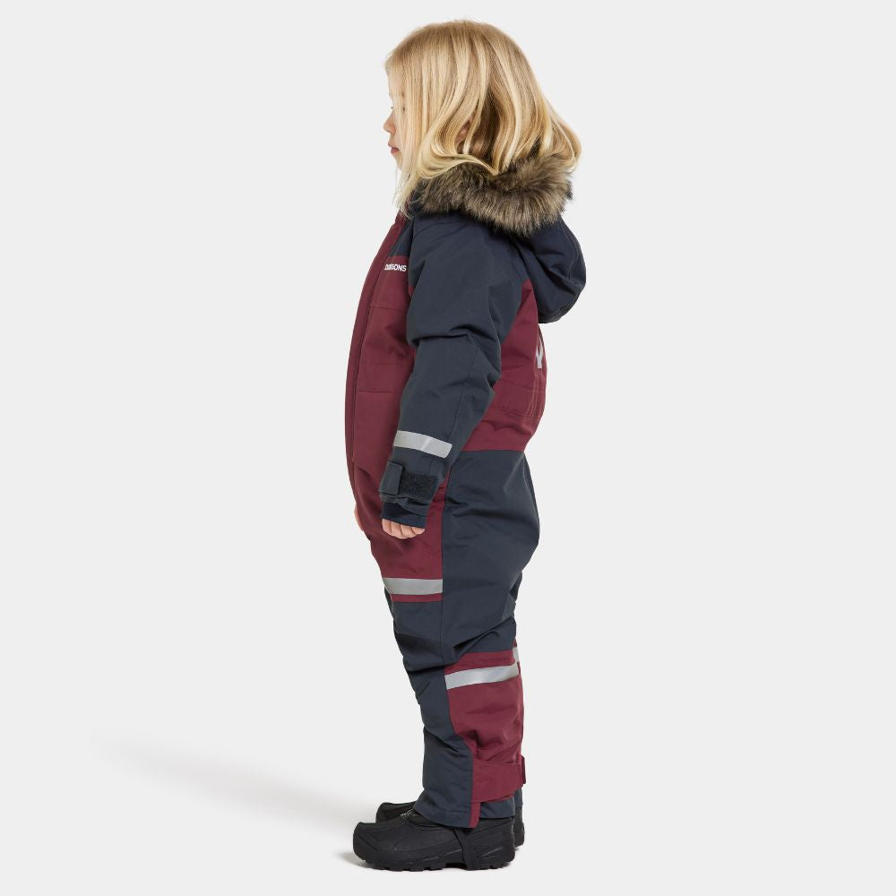 Didriksons Bjarven III Snowsuit - Rusty Wine 1000 x 1000