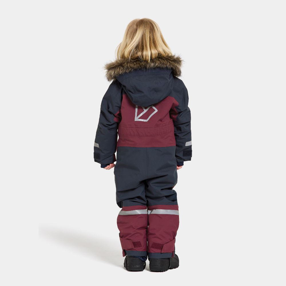 Didriksons Bjarven III Snowsuit - Rusty Wine 1000 x 1000