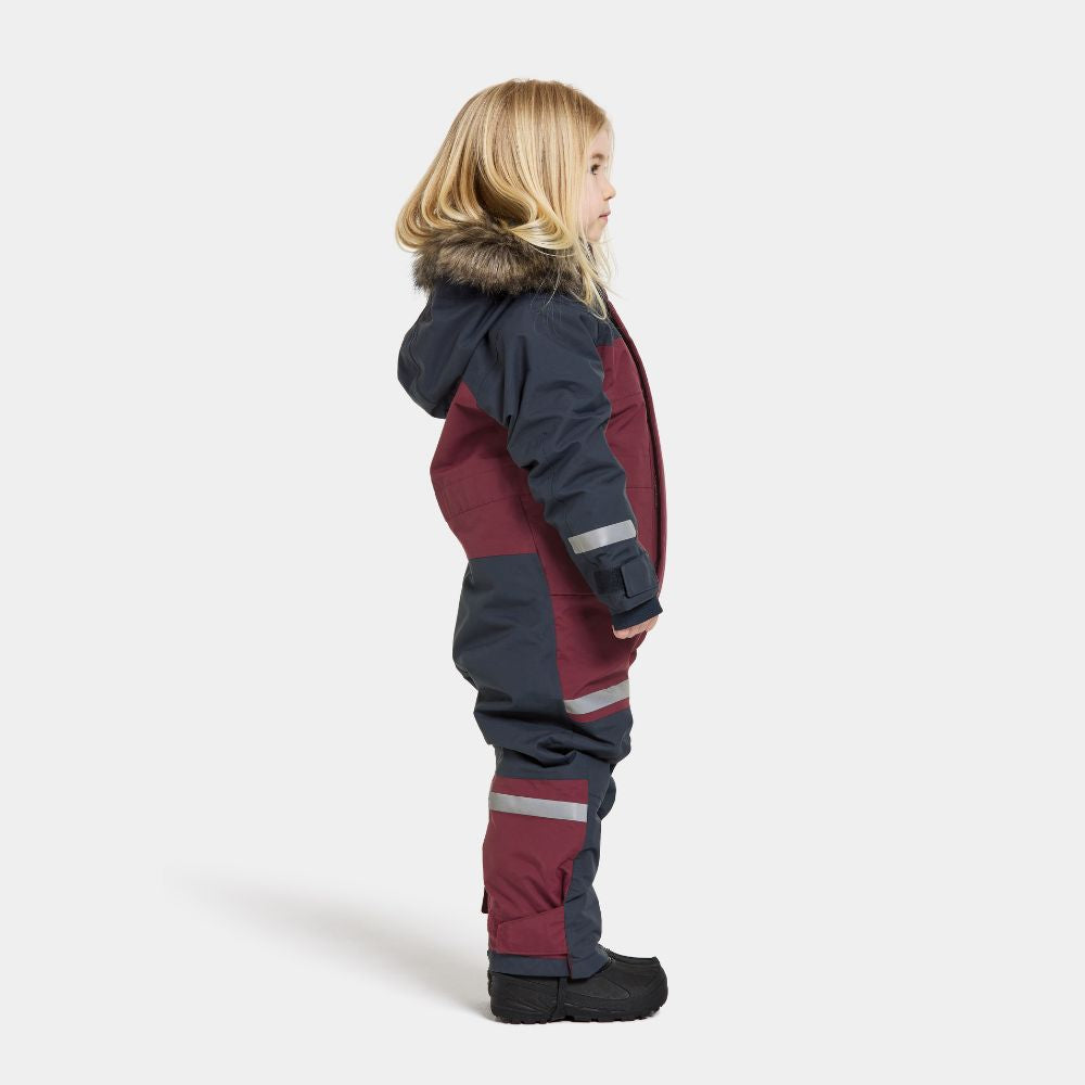 Didriksons Bjarven III Snowsuit - Rusty Wine 1000 x 1000