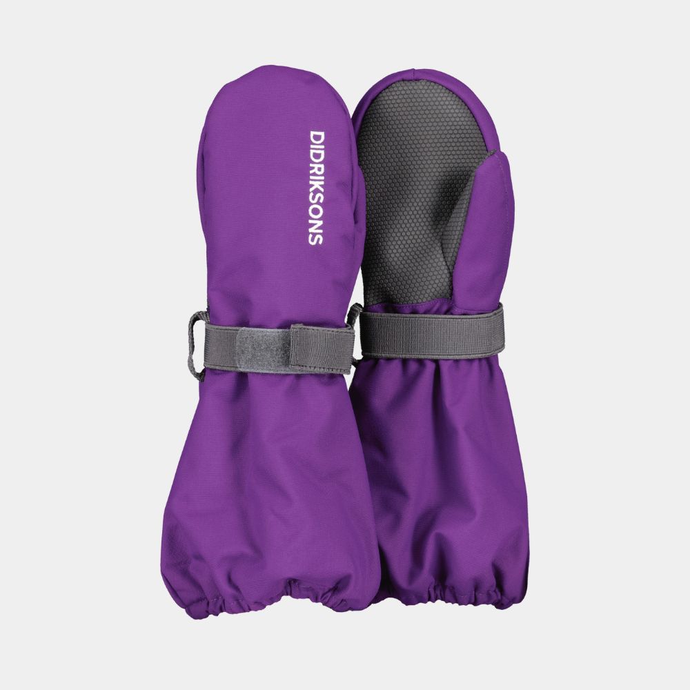 Didriksons Biggles Kids Ski Mittens - Royal Purple