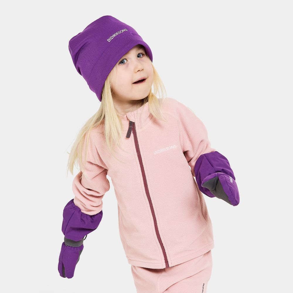 Didriksons Biggles Kids Ski Mittens - Royal Purple