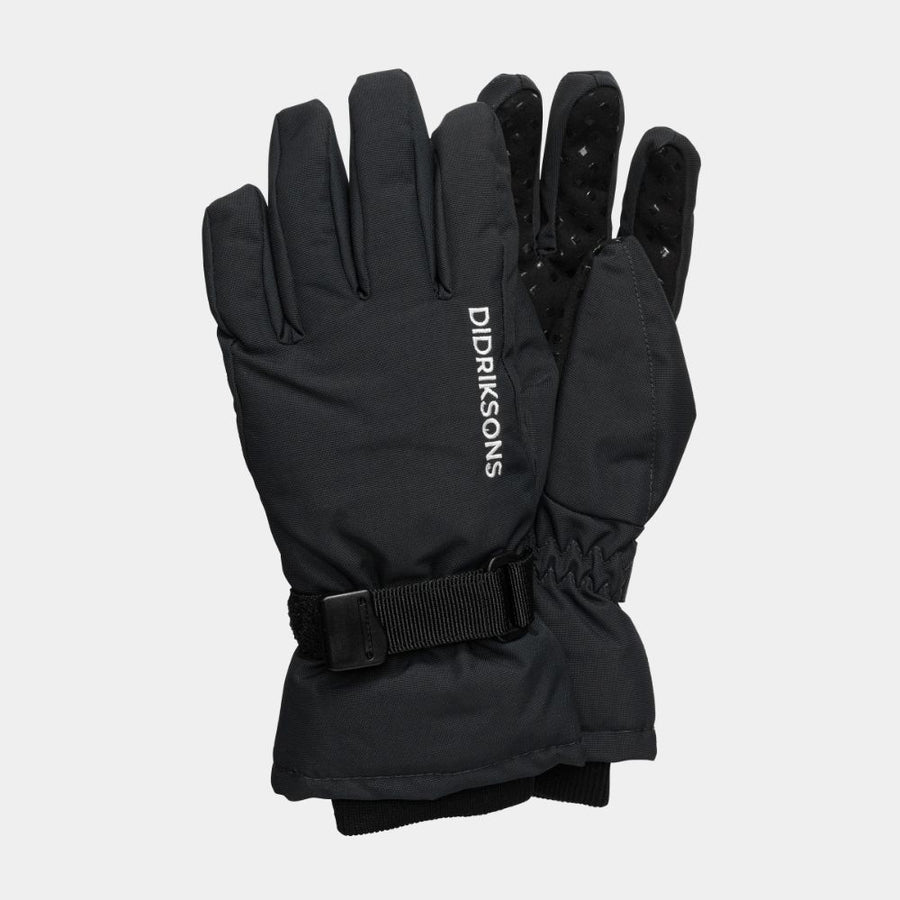 Didriksons Biggles Ski Gloves - Black 1000 x 1000