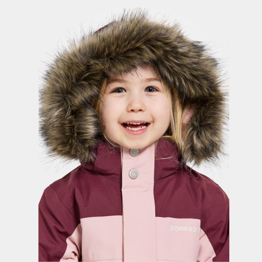 Didriksons Bjarven III Snowsuit - Dusty Pink