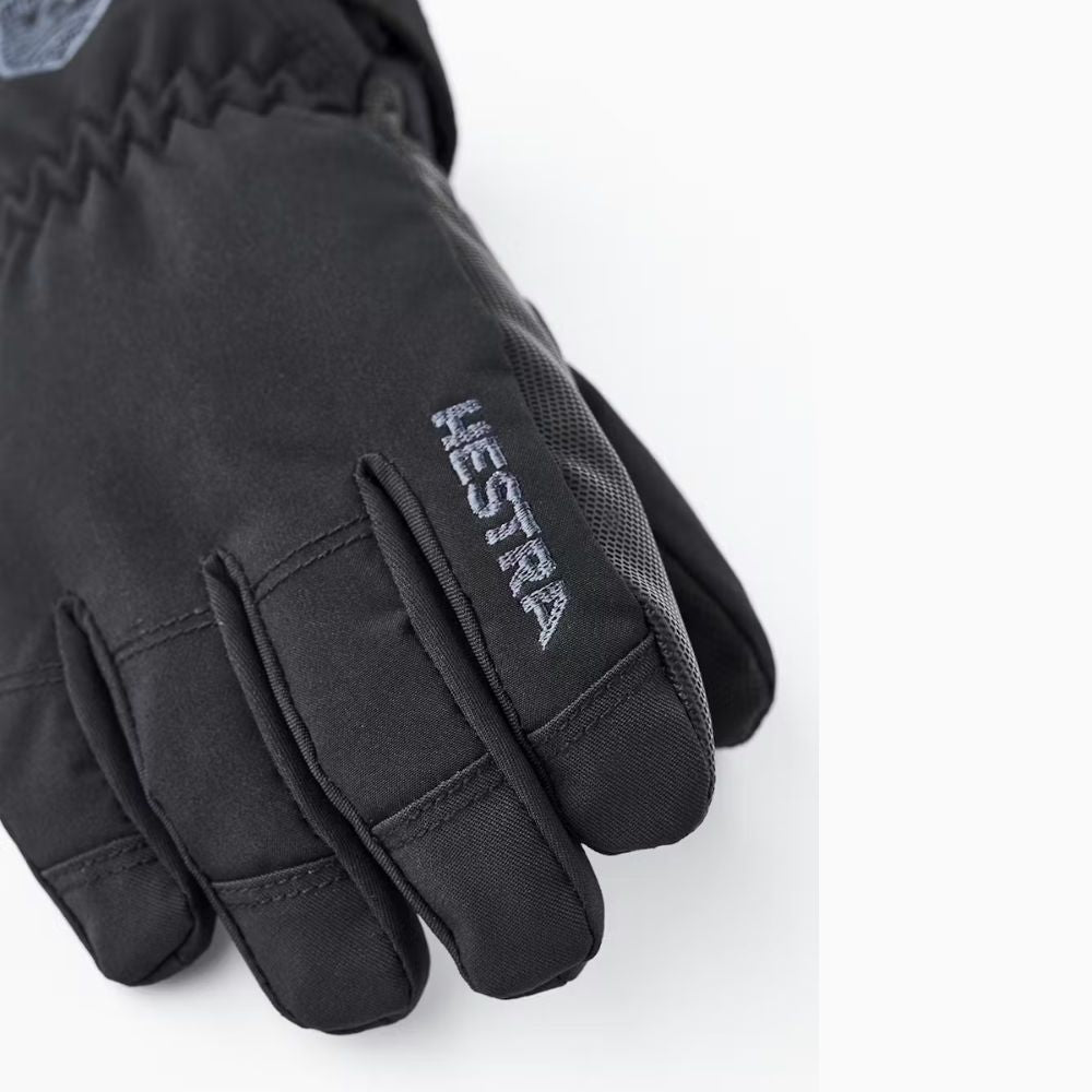 Hestra Ferox Primaloft Kids Ski Gloves Black (32990)