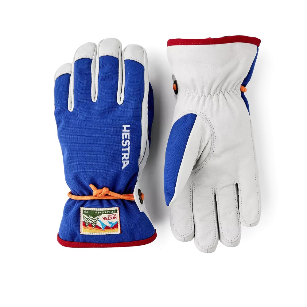 Hestra Wakayama Kids Ski Gloves Royal Blue