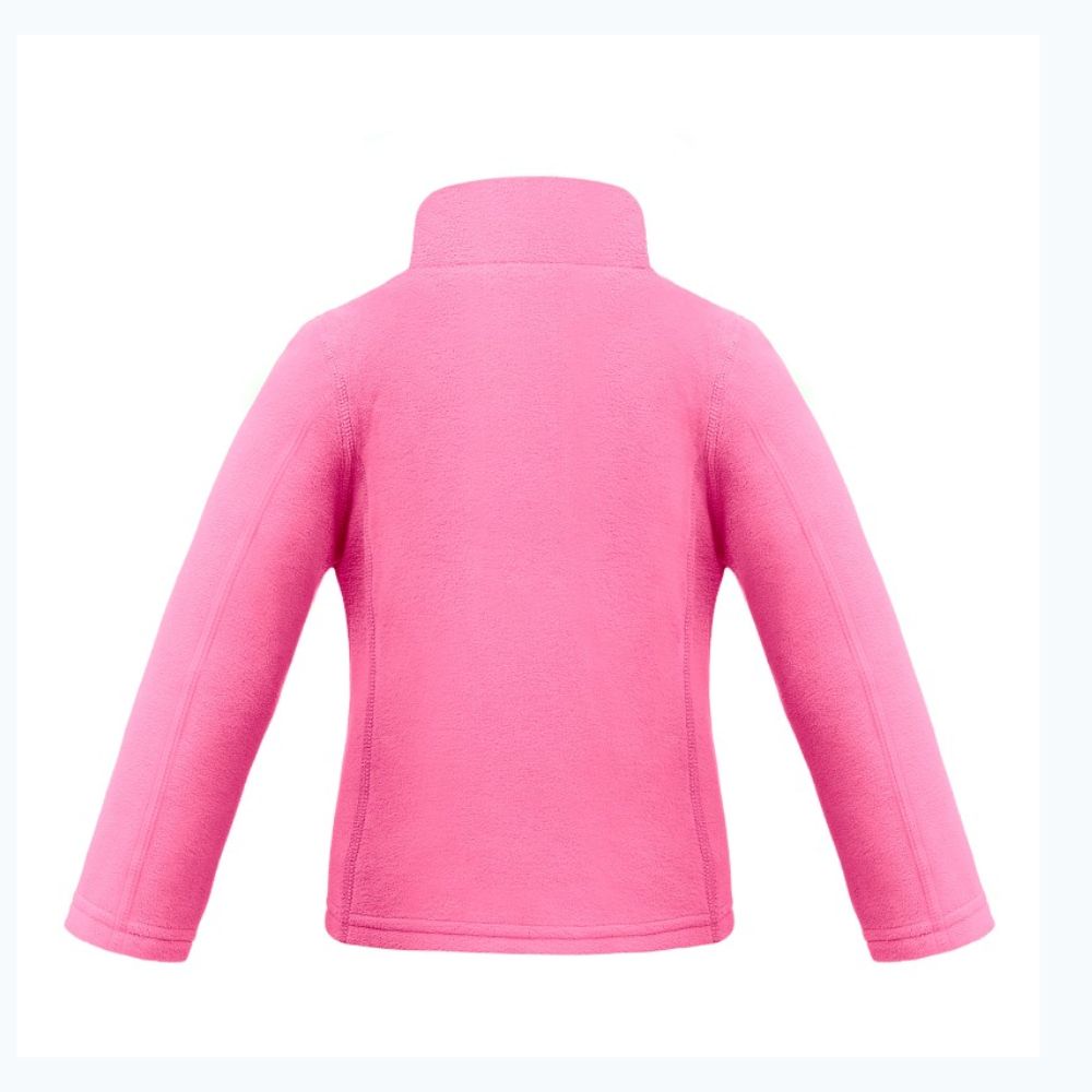 Girls pink fleece outlet jacket