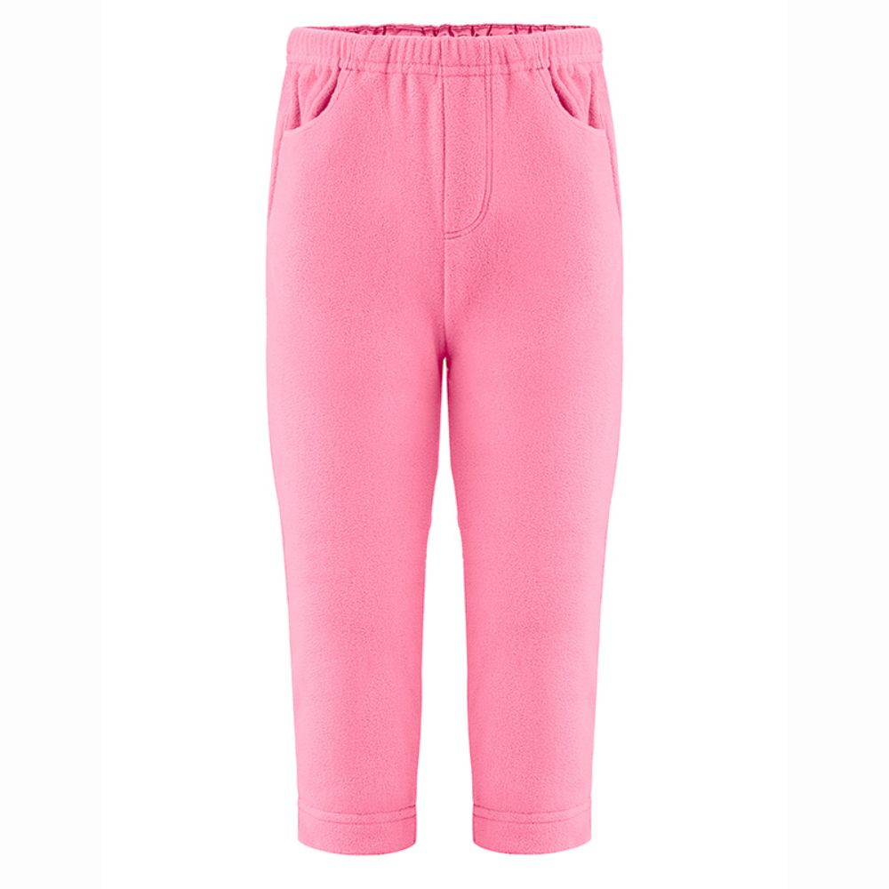 Poivre Blanc Girls Micro Fleece Pants Orchid Pink