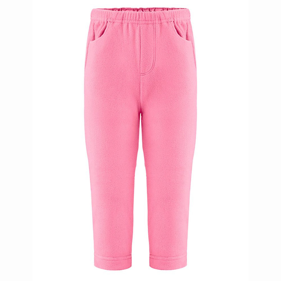 Poivre Blanc Girls Micro Fleece Pants - Orchid Pink