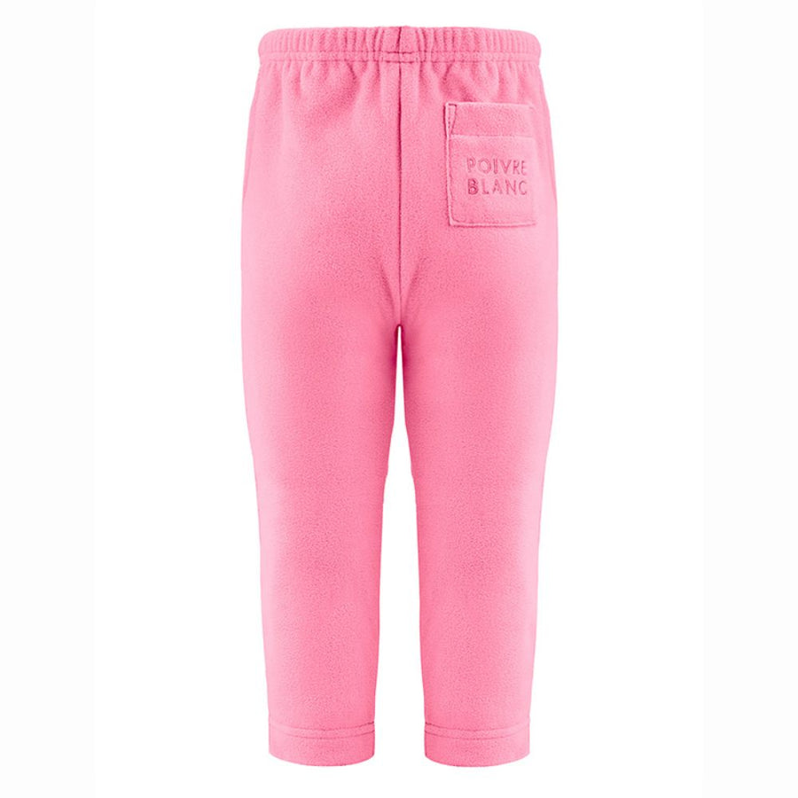 Poivre Blanc Girls Micro Fleece Pants - Orchid Pink