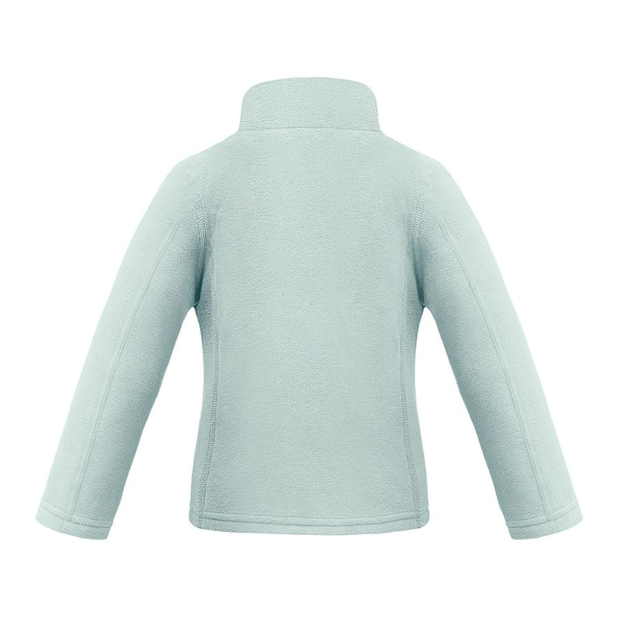 Poivre Blanc Girls Micro Fleece Jacket -Aloe Blue