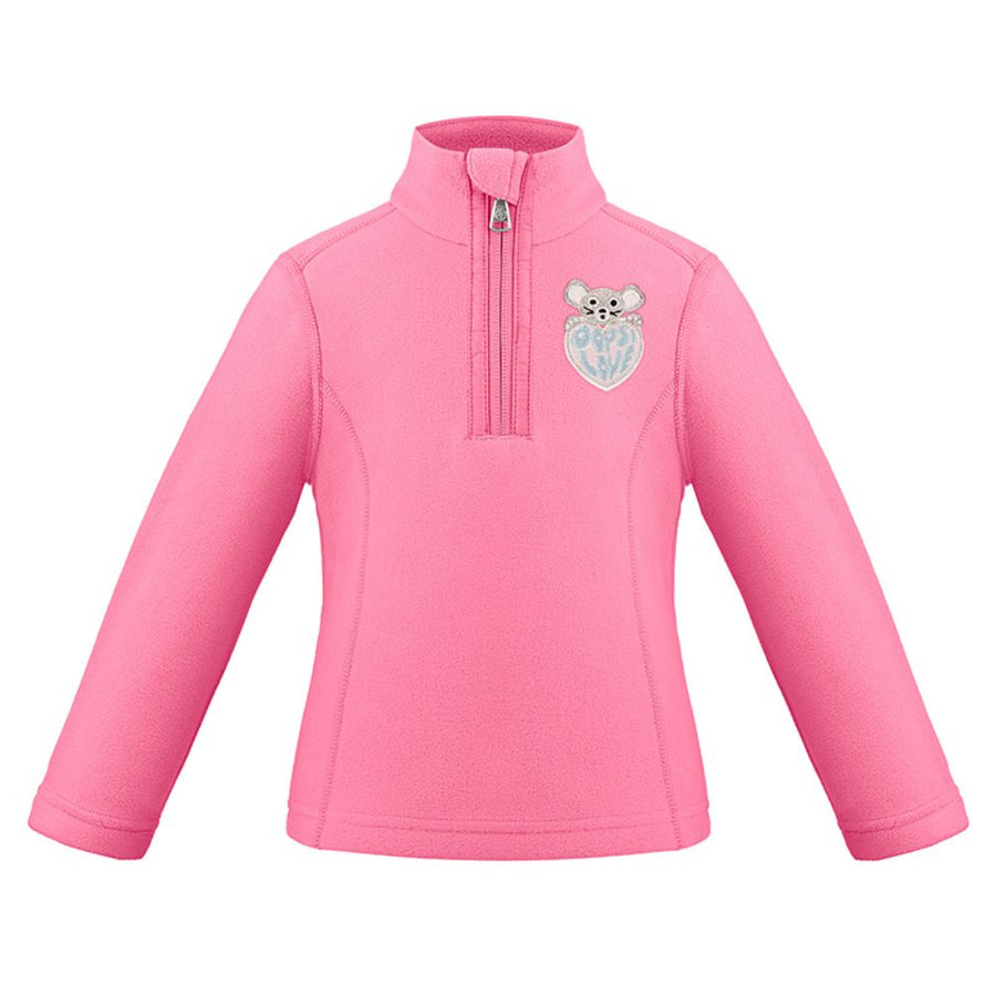 Poivre Blanc Girls Micro Fleece Jacket - Orchid Pink