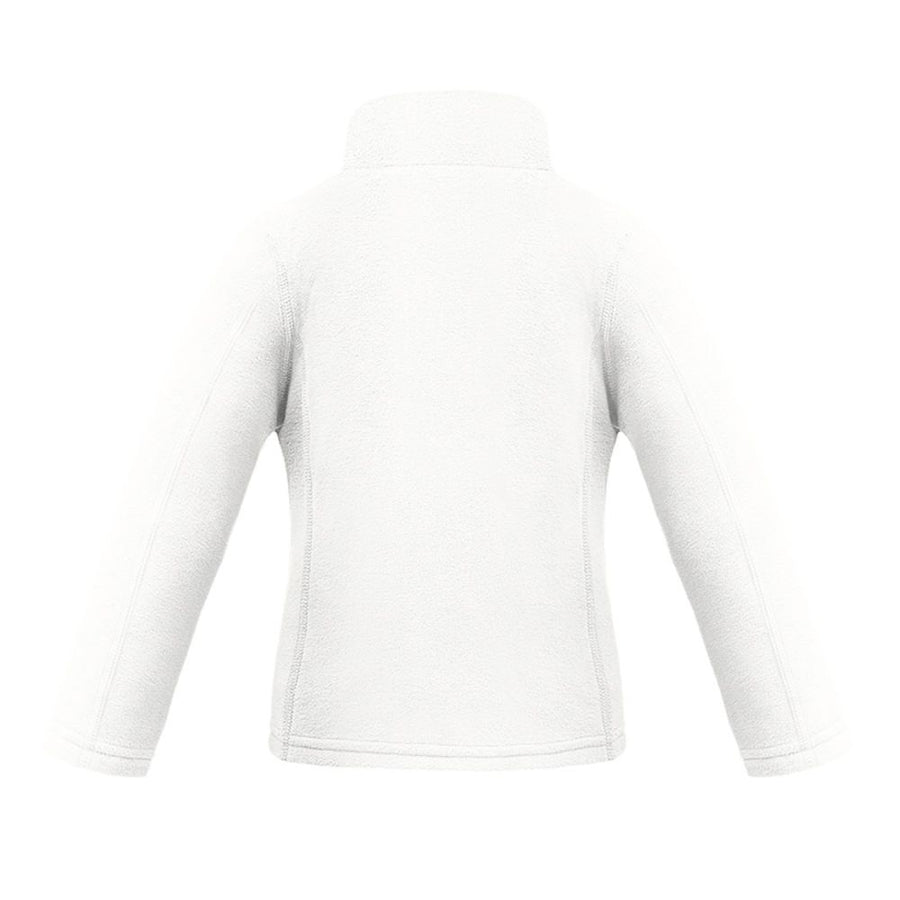 Poivre Blanc Girls Micro Fleece Jacket - White