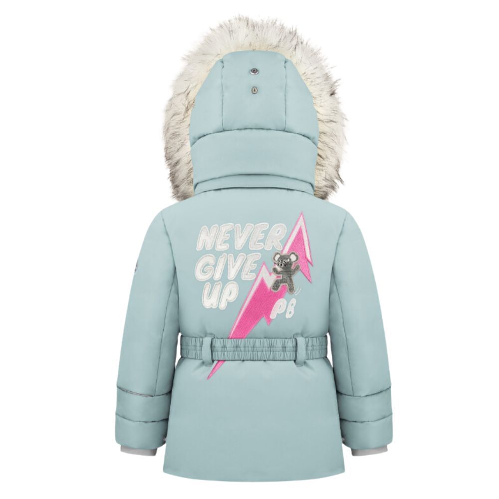 Poivre Blanc Girls Ski Jacket Aloe Blue 2 7 yrs