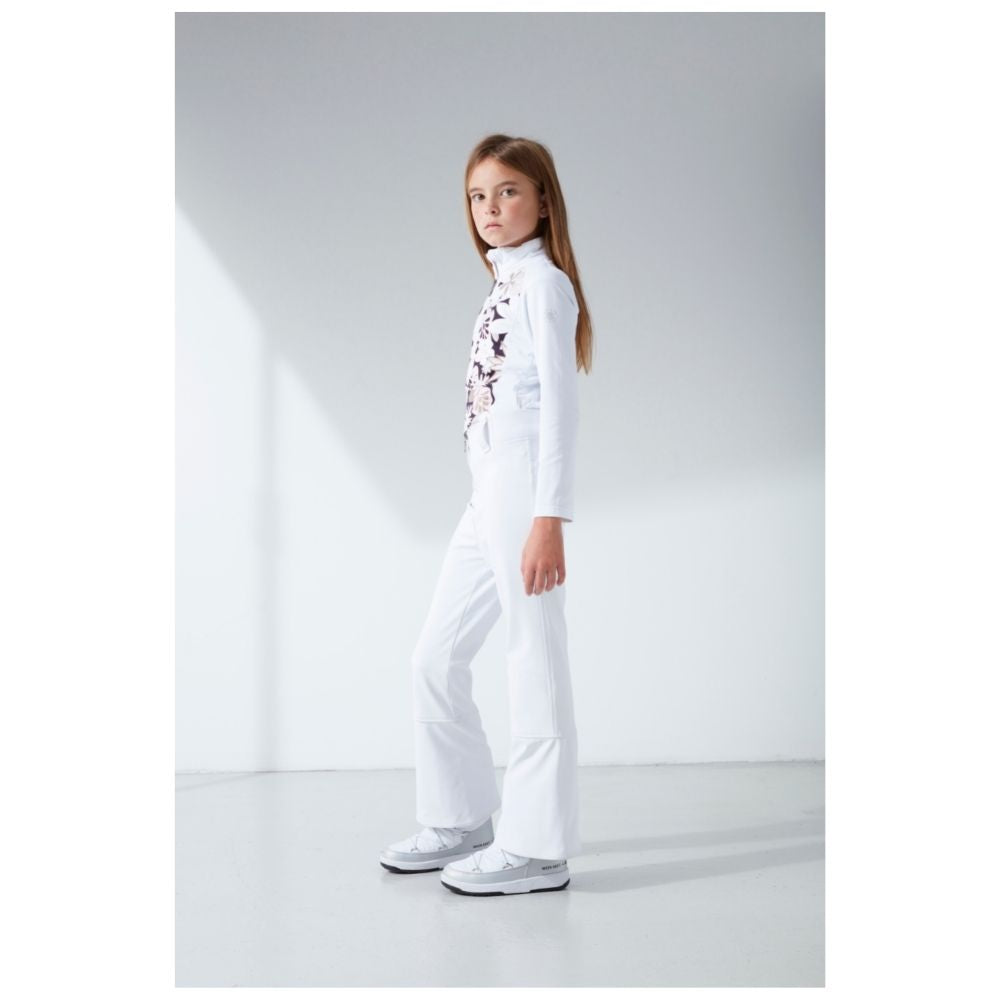 White deals ski pants