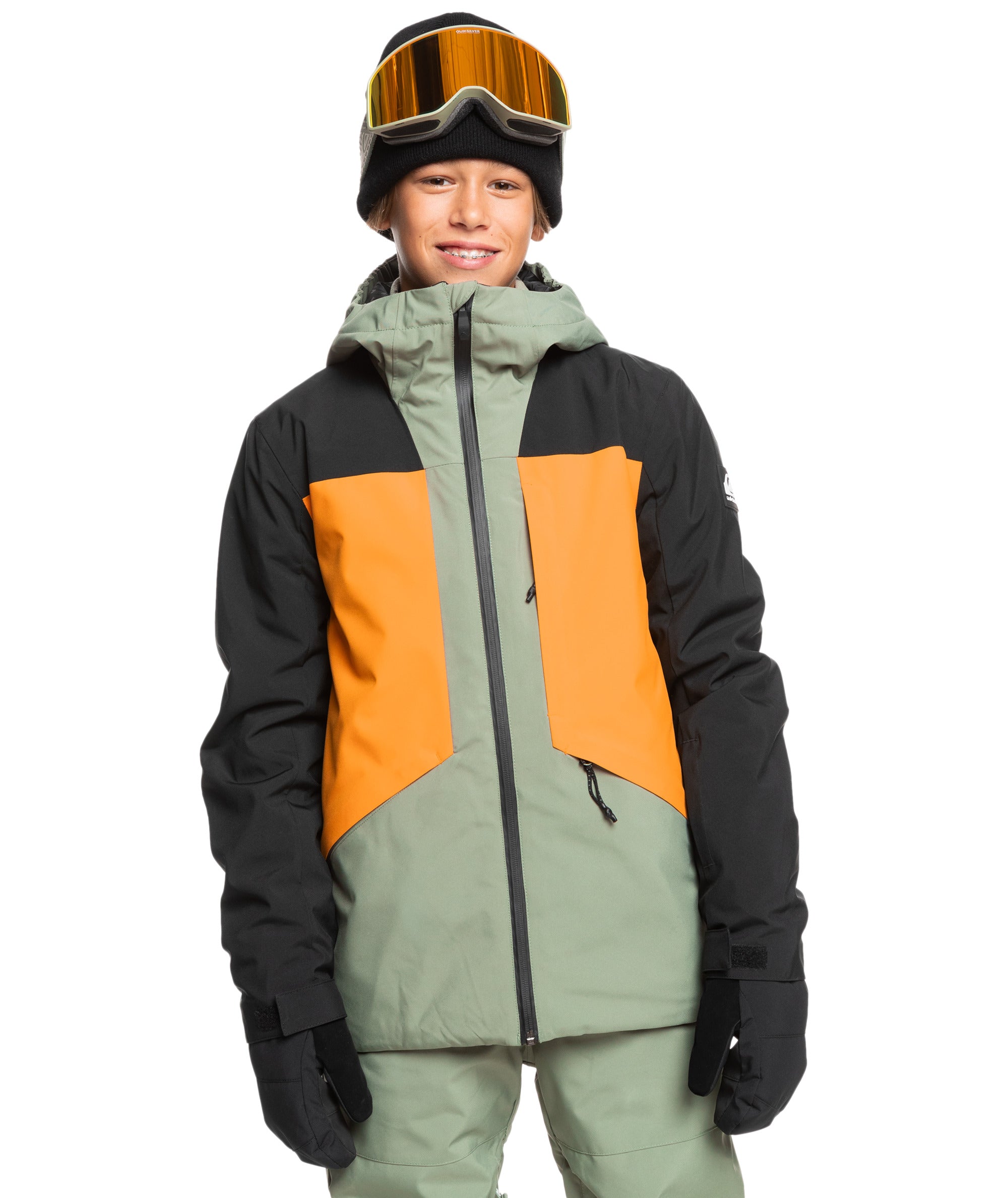 Boys quicksilver ski jacket best sale