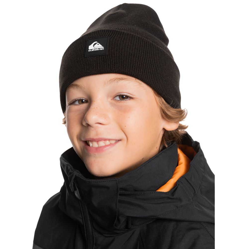 Quiksilver Boys Brigade Ski Beanie - Black