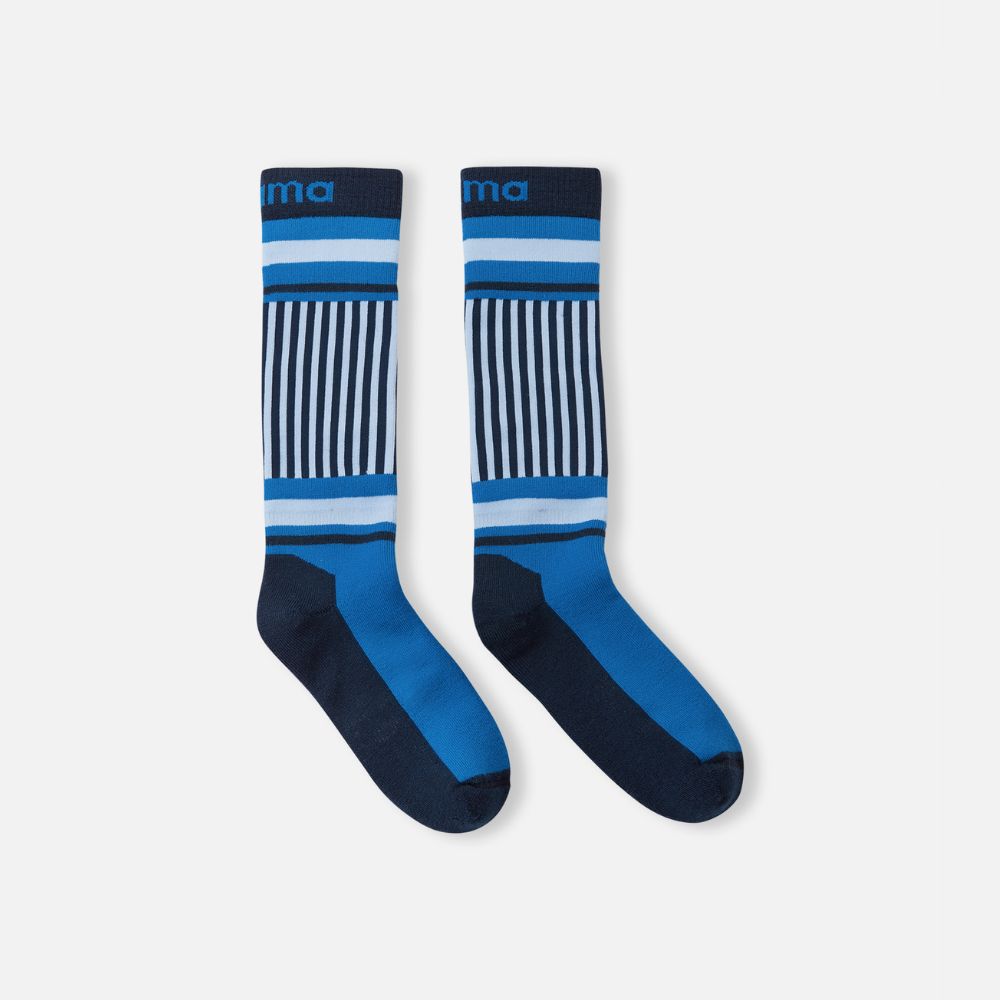 Reima Boys Ski Socks, Bright Blue