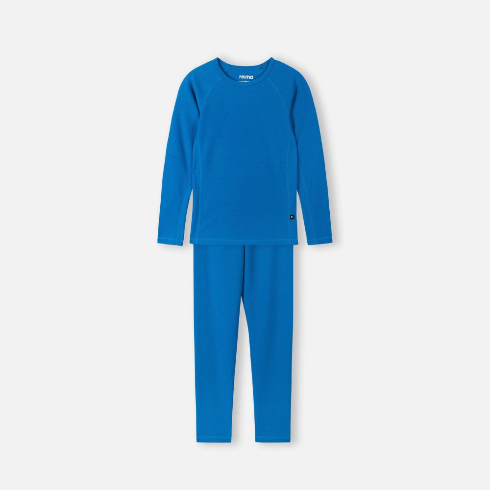 Reima Lani Thermal Base Layer Set, Bright Blue 1000 x 1000