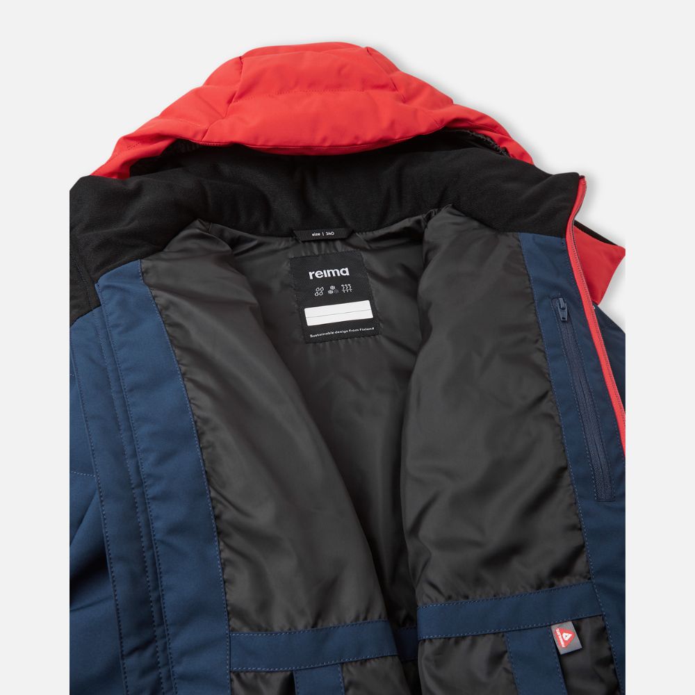 Reima Luppo Boys Ski Jacket, Navy 1000 x 1000