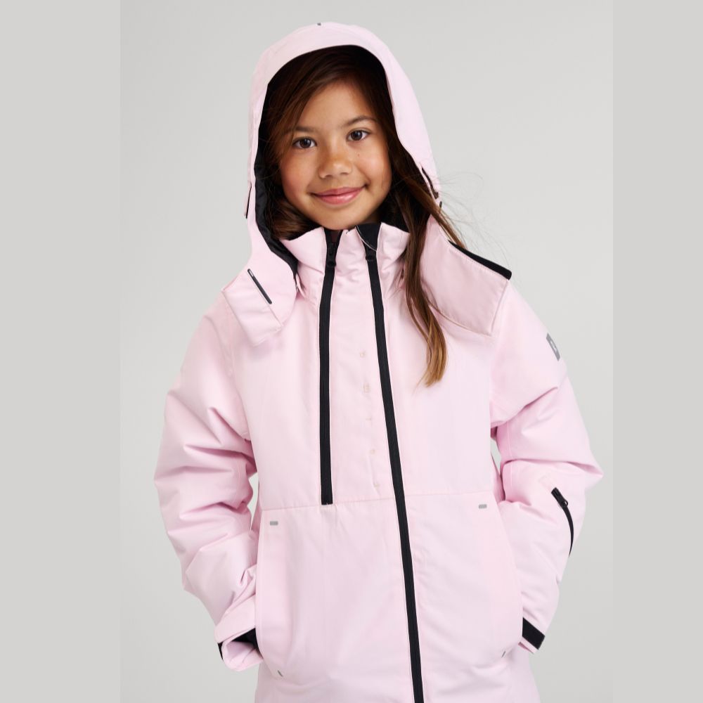 Reima Perille Girls Ski Jacket, Pale Rose 1000 x 1000