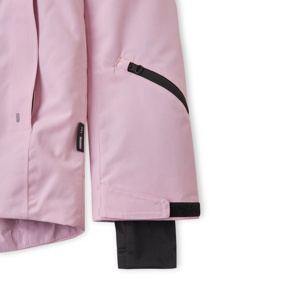 Reima Perille Girls Ski Jacket, Pale Rose 1000 x 1000