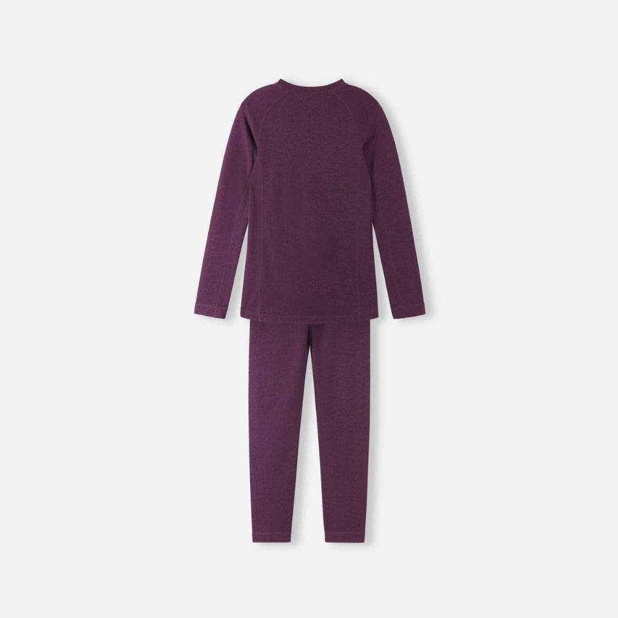 Reima Taitoa Girls Thermal Set, Deep Purple