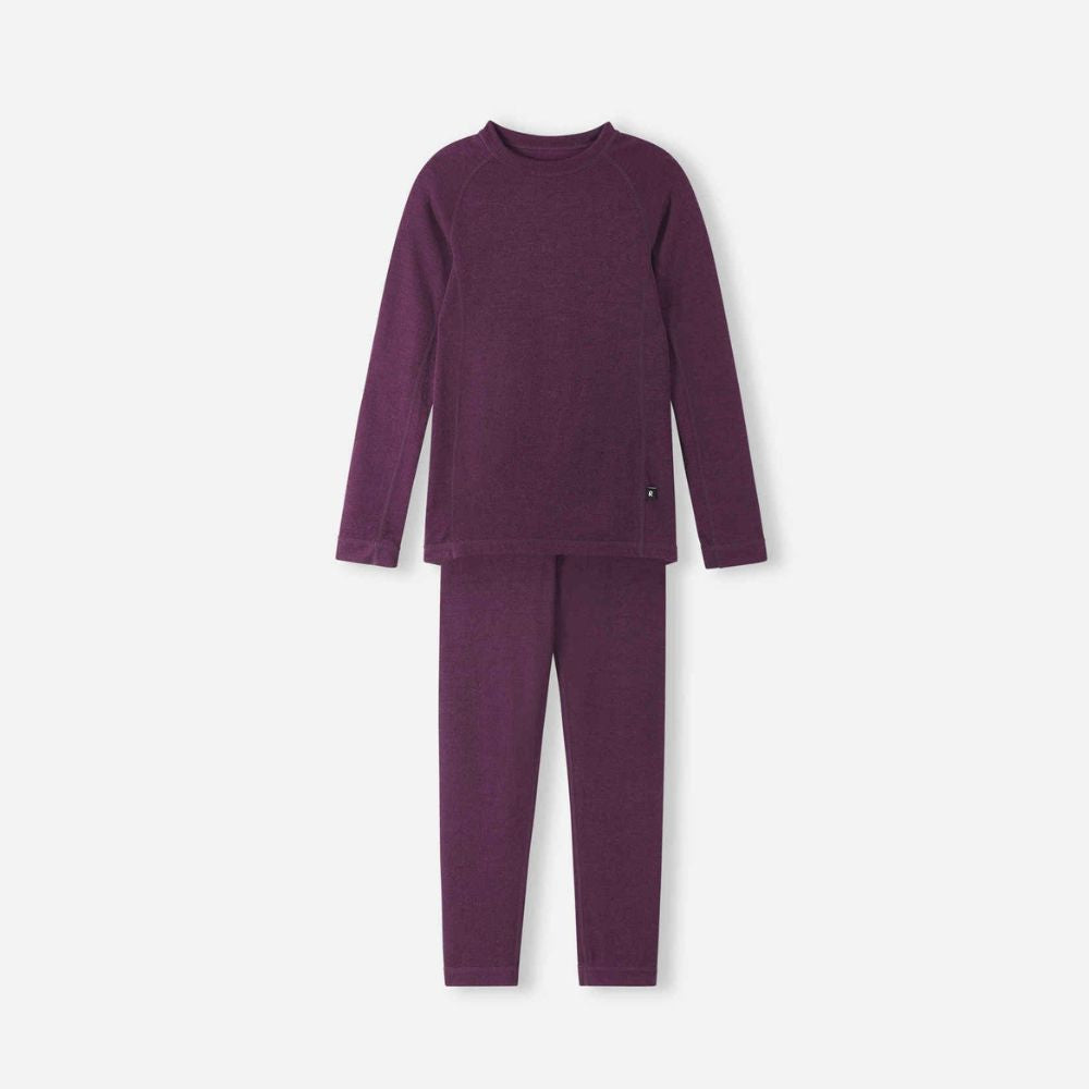 Reima Taitoa Girls Thermal Set, Deep Purple