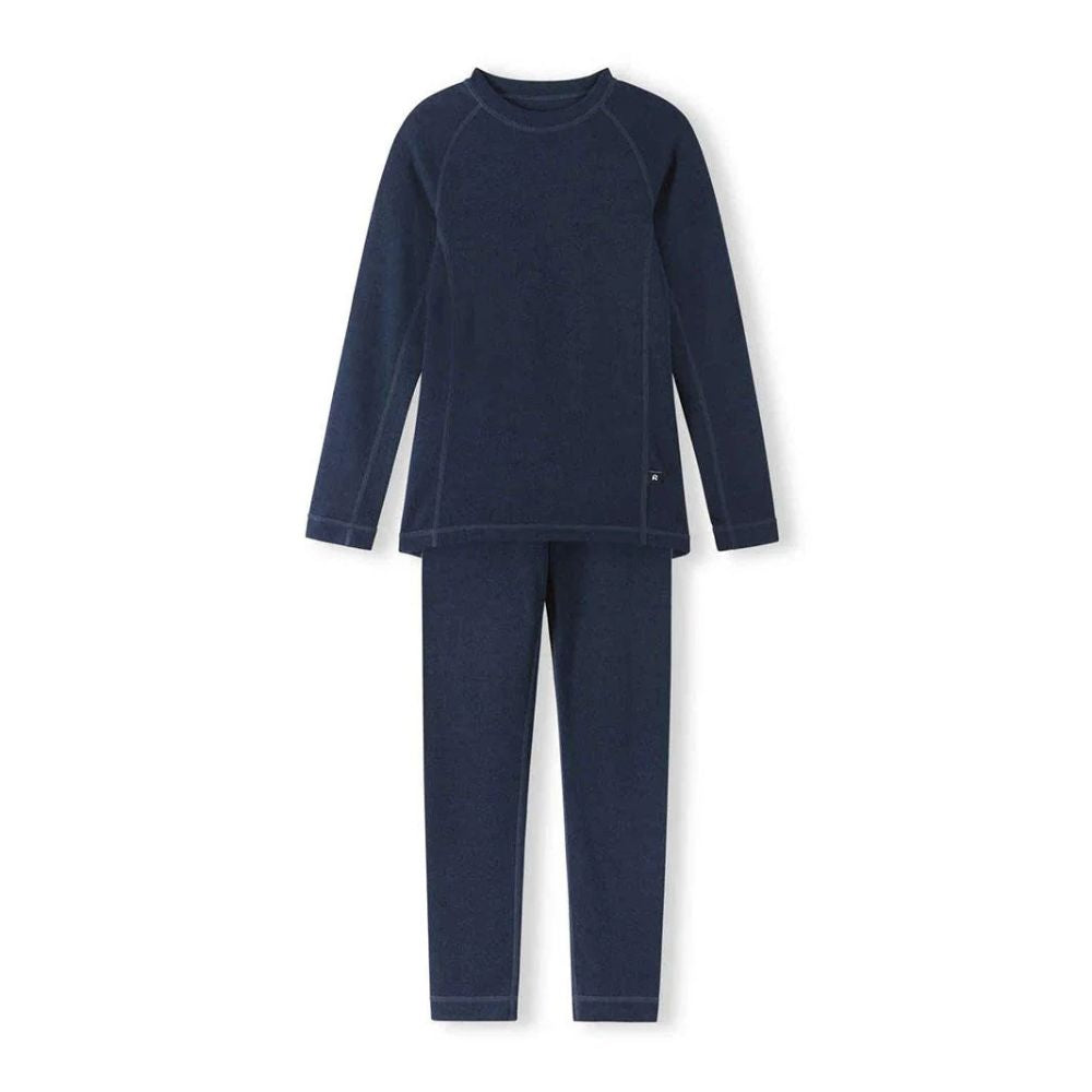 Reima Taitoa Merino Thermal Set, Navy