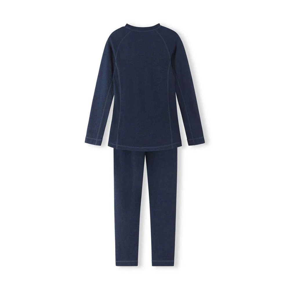 Reima Taitoa Merino Thermal Set, Navy