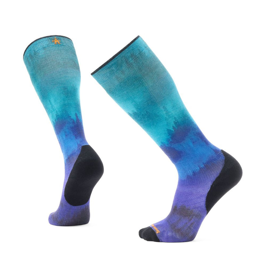 Smartwool Ski Targeted Cushion Compression Print Unisex Ski Socks 1000 x 1000