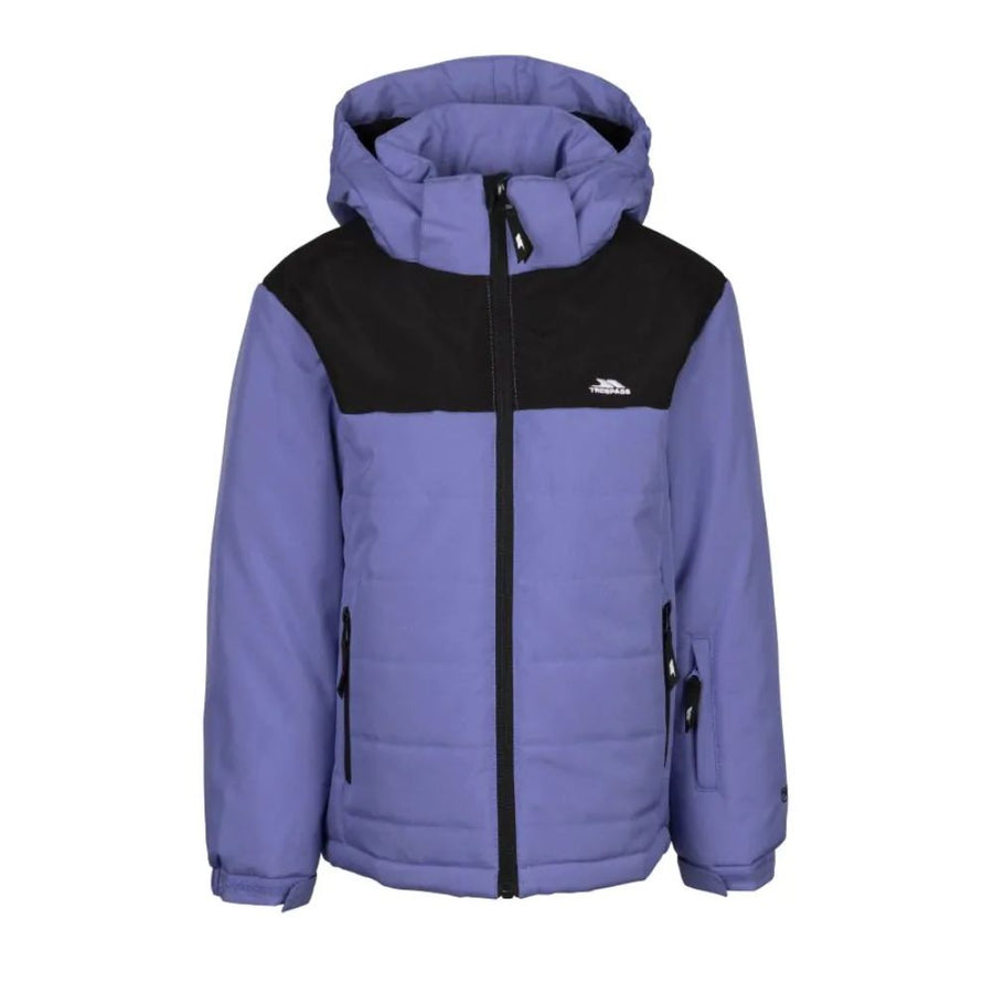 Trespass Halston Girls Ski Jacket, Baja Blue