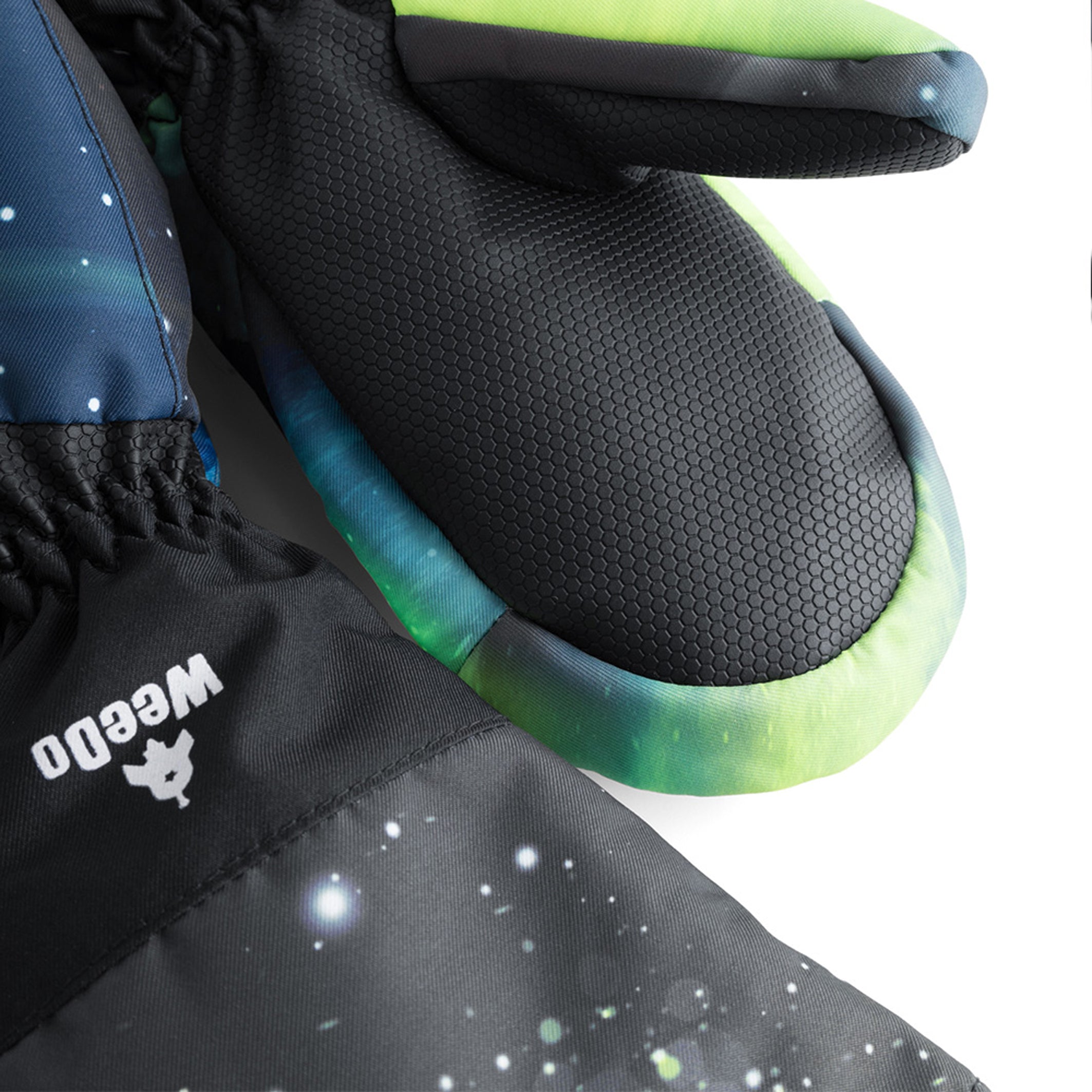 Weedo Space Cosmos Ski Mittens