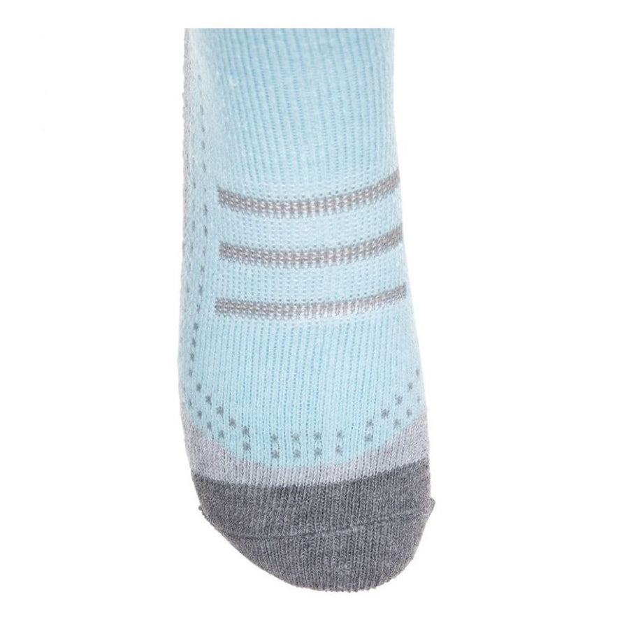 Trespass Janus II Women's Comfort Ski Socks Aqua/Mist - Twin Pack