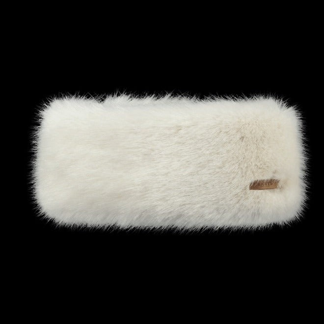 Barts Fur Headband, White